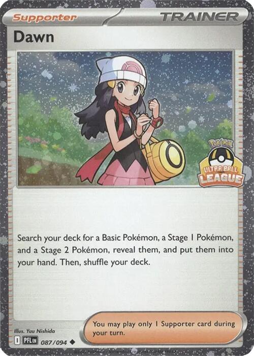 Dawn (087/094) (Ultra Ball League) [League & Championship Cards] | Galactic Gamez