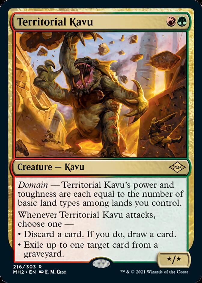 Territorial Kavu [Modern Horizons 2] | Galactic Gamez