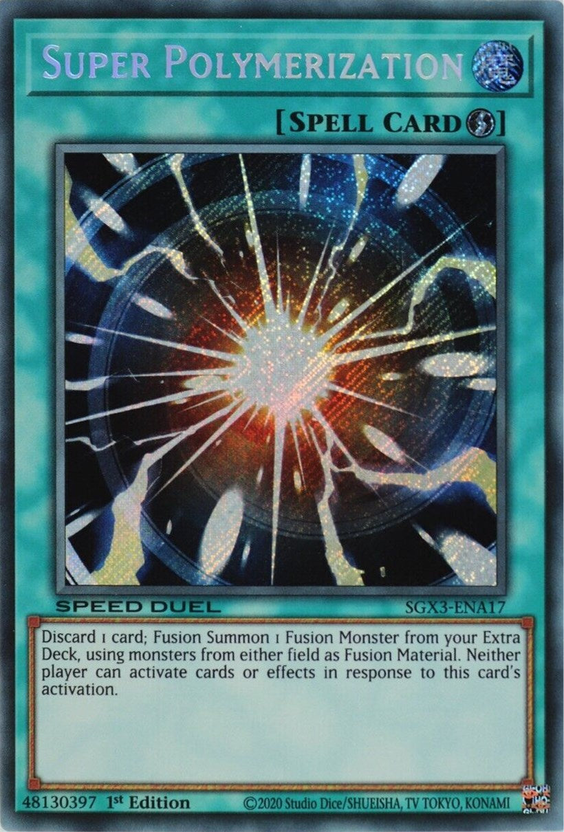 Super Polymerization [SGX3-ENA17] Secret Rare | Galactic Gamez