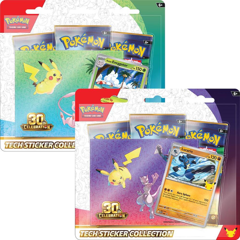 30th Celebration Tech Sticker Collection - ME: 30th Celebration | Galactic Gamez