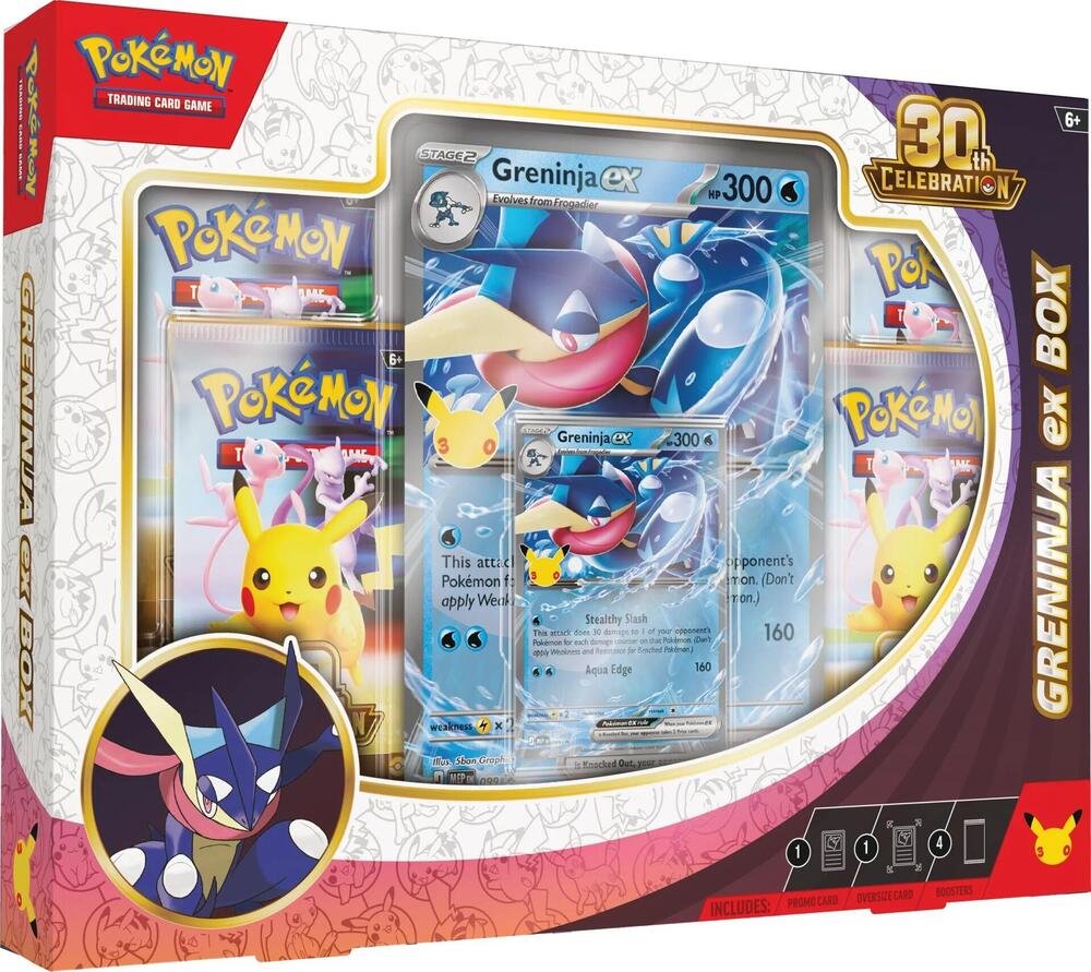 30th Celebration Greninja ex Box - ME: 30th Celebration | Galactic Gamez