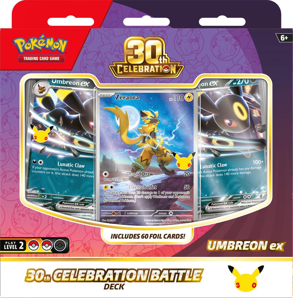 30th Celebration Battle Deck [Umbreon ex] - ME: 30th Celebration | Galactic Gamez