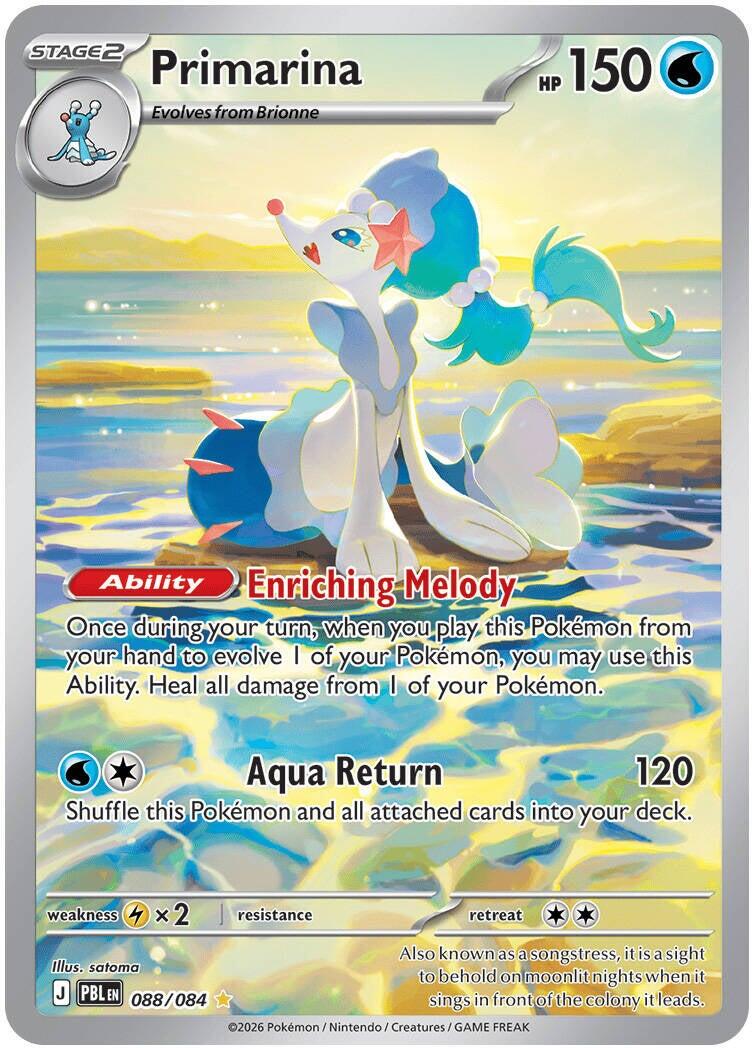Primarina (088/084) [Mega Evolution: Pitch Black] | Galactic Gamez