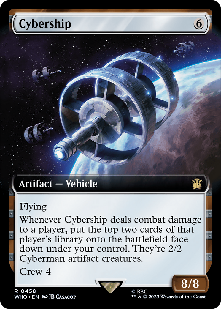 Cybership (Extended Art) [Doctor Who] | Galactic Gamez