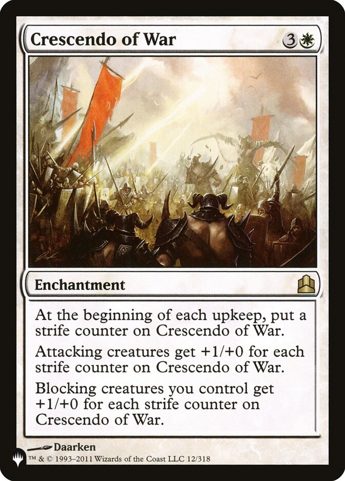 Crescendo of War [The List] | Galactic Gamez