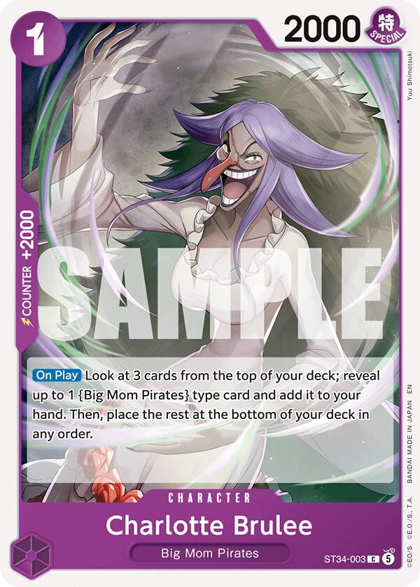 Charlotte Brulee [Starter Deck: PURPLE Charlotte Katakuri] | Galactic Gamez