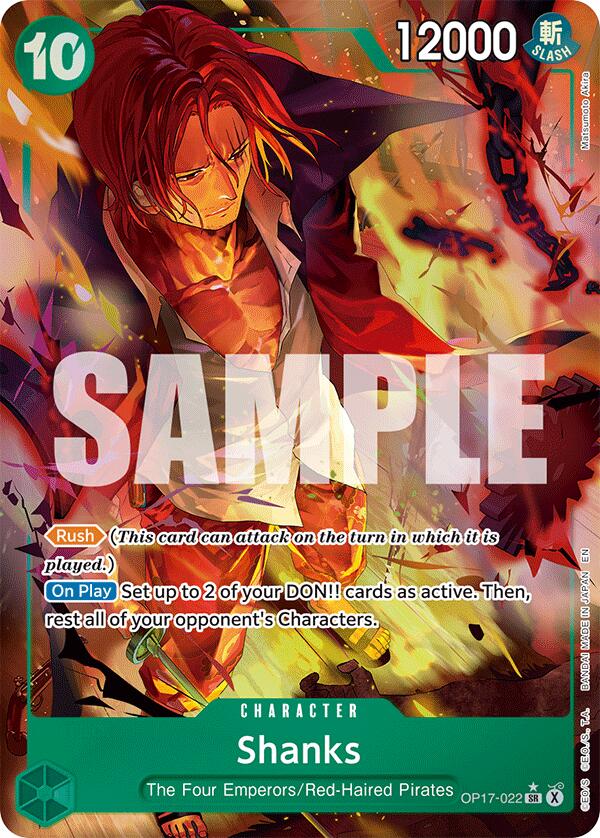 Shanks (Alternate Art) [The World's Strongest Warriors] | Galactic Gamez