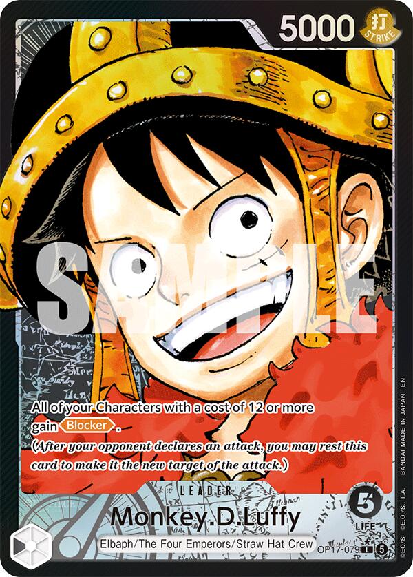 Monkey.D.Luffy (Alternate Art) [The World's Strongest Warriors] | Galactic Gamez