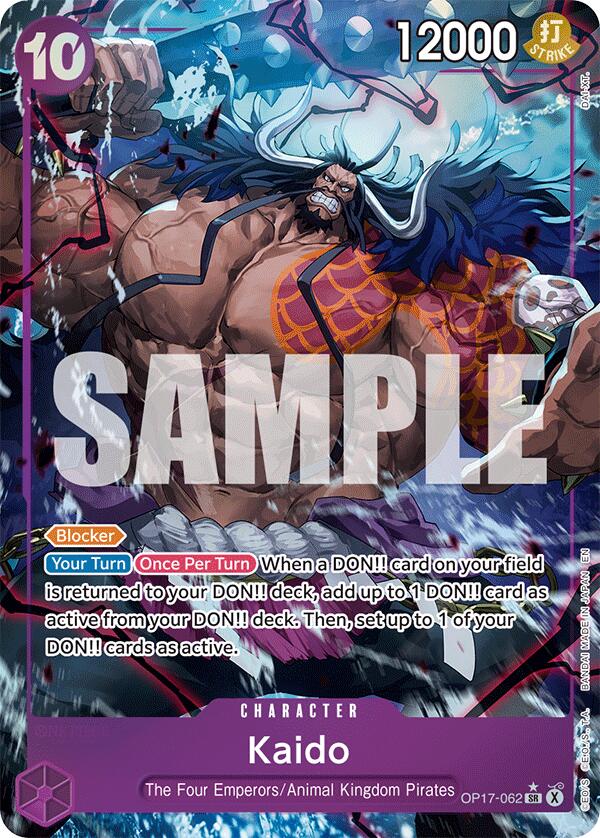 Kaido (Alternate Art) [The World's Strongest Warriors] | Galactic Gamez