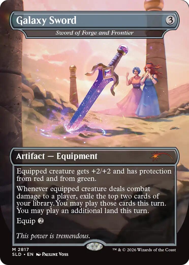 Galaxy Sword - Sword of Forge and Frontier [Secret Lair Drop Series] | Galactic Gamez
