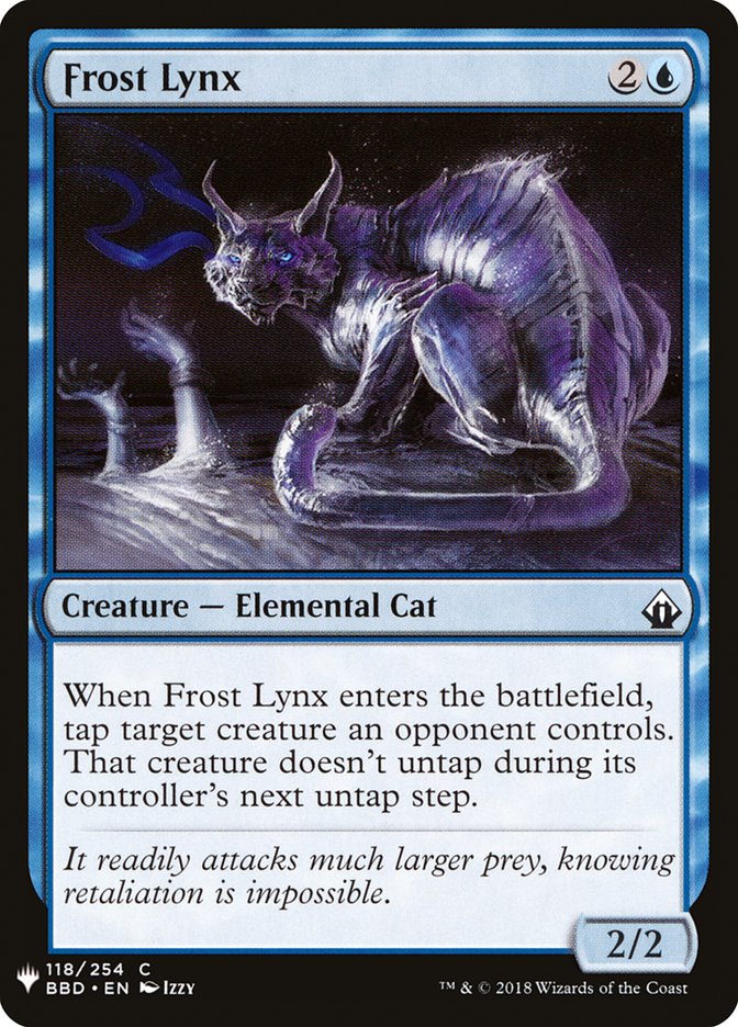 Frost Lynx [Mystery Booster] | Galactic Gamez