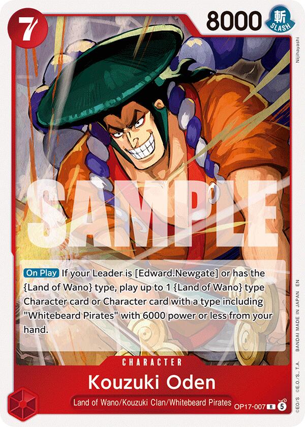 Kouzuki Oden [The World's Strongest Warriors] | Galactic Gamez