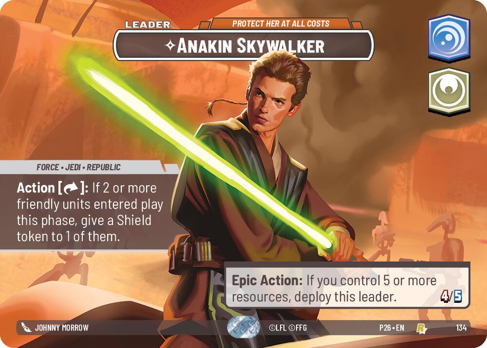 Anakin Skywalker - Protect Her At All Costs (134) (Prize Wall) (134) [Galactic Championship 2026] | Galactic Gamez
