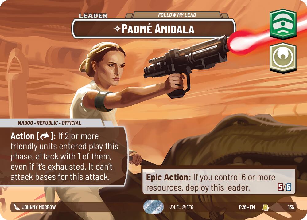 Padme Amidala - Follow My Lead (136) (Prize Wall) (136) [Galactic Championship 2026] | Galactic Gamez