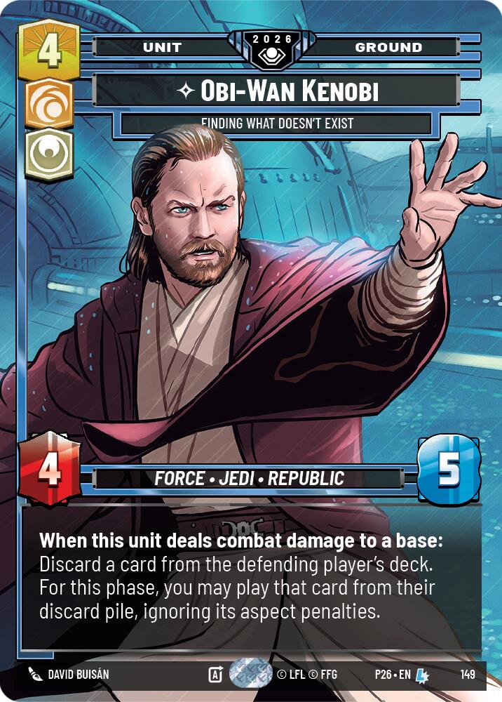 Obi-Wan Kenobi - Finding What Doesn't Exist (149) (Prize Wall) (149) [Galactic Championship 2026] | Galactic Gamez