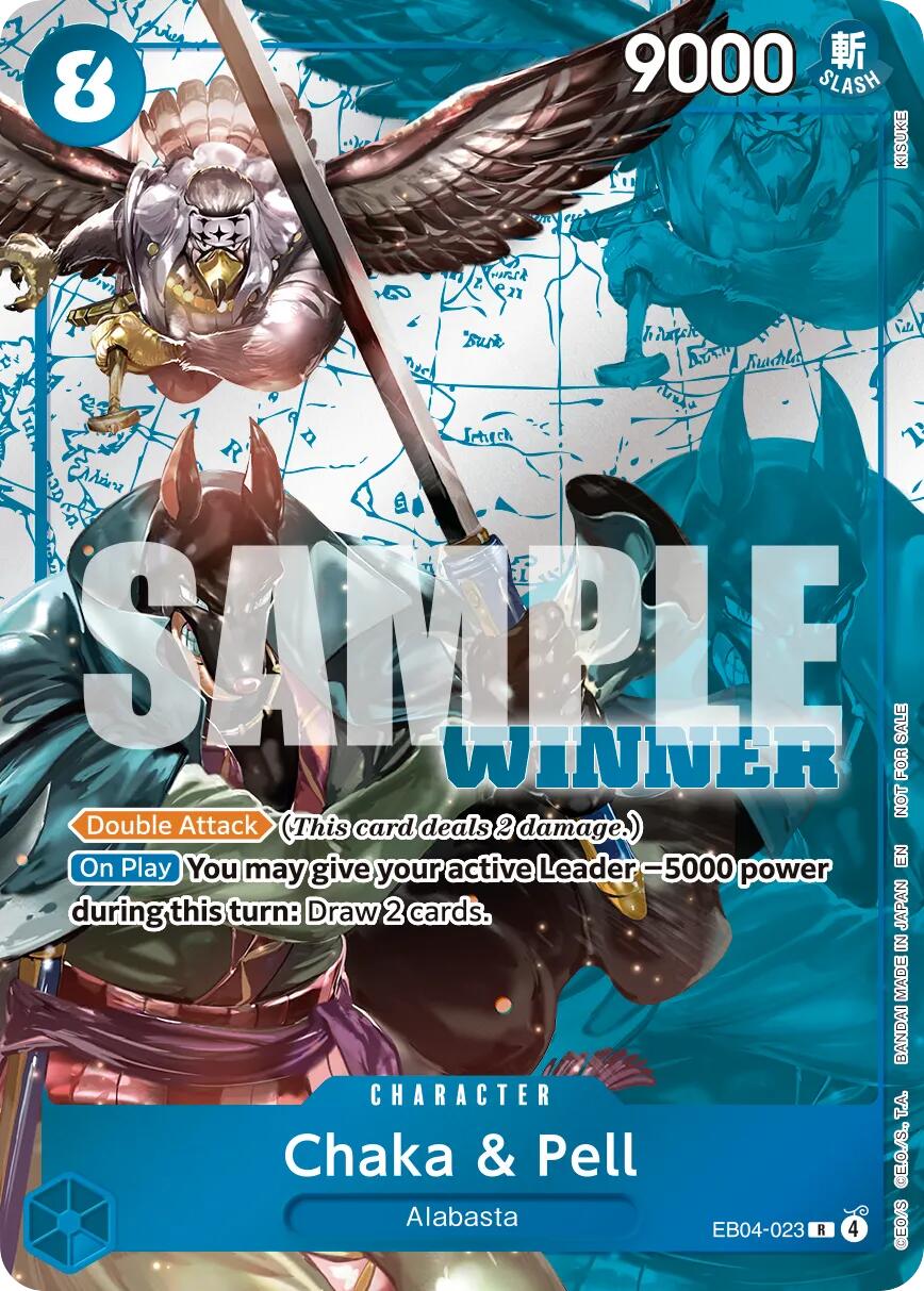 Chaka & Pell (Winner Pack 2026 Vol. 3) [One Piece Promotion Cards] | Galactic Gamez