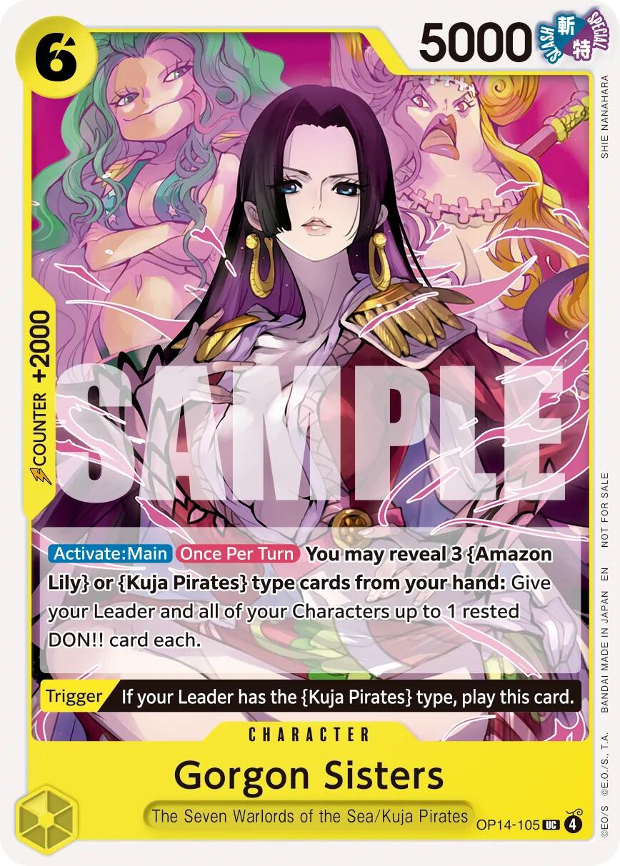 Gorgon Sisters (Tournament Pack 2026 Vol. 3) [One Piece Promotion Cards] | Galactic Gamez