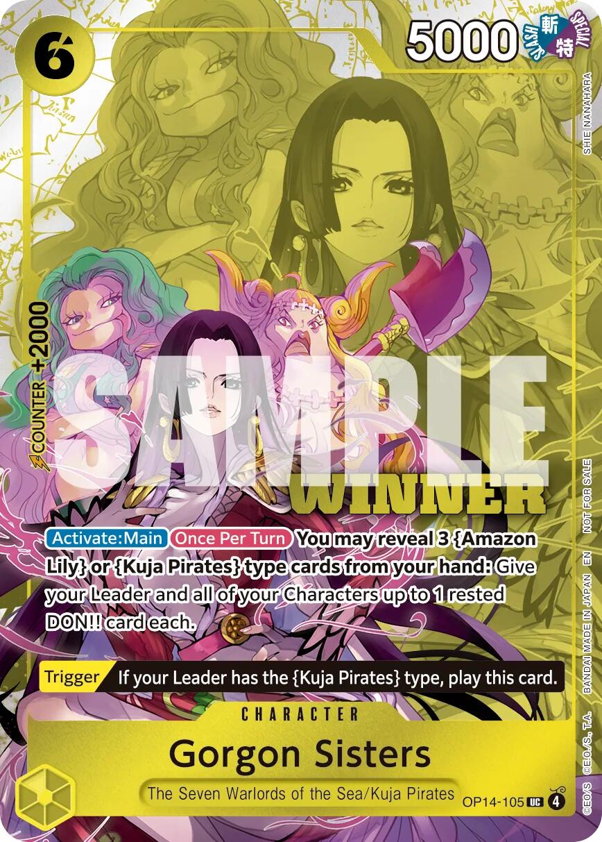 Gorgon Sisters (Winner Pack 2026 Vol. 3) [One Piece Promotion Cards] | Galactic Gamez
