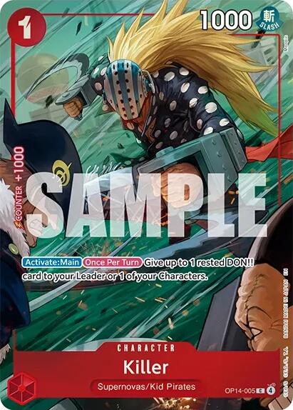 Killer (One Piece Card Game Illustration Box Vol. 8) [One Piece Promotion Cards] | Galactic Gamez