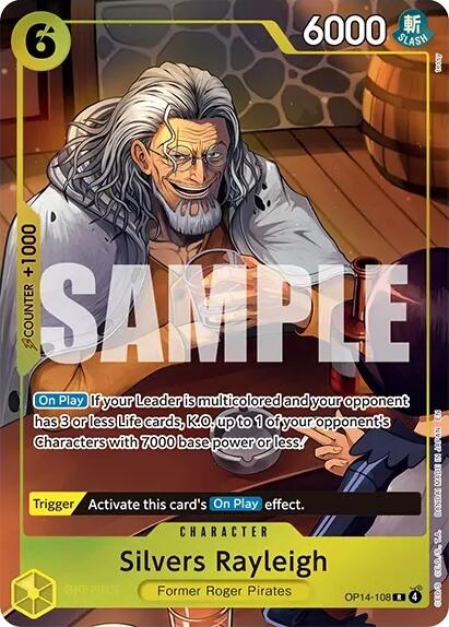 Silvers Rayleigh (One Piece Card Game Illustration Box Vol. 7) [One Piece Promotion Cards] | Galactic Gamez