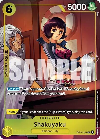 Shakuyaku (One Piece Card Game Illustration Box Vol. 7) [One Piece Promotion Cards] | Galactic Gamez