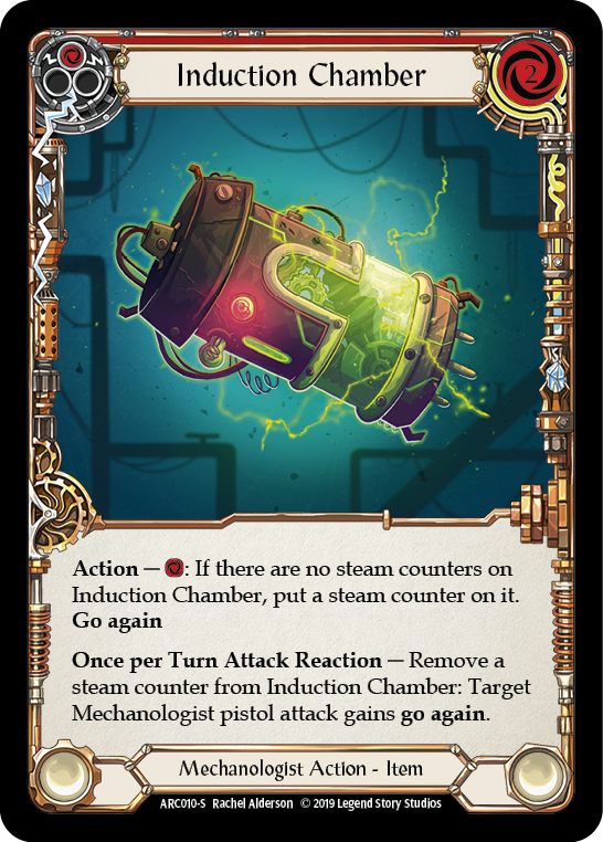 Induction Chamber [ARC010-S] (Arcane Rising)  1st Edition Normal | Galactic Gamez