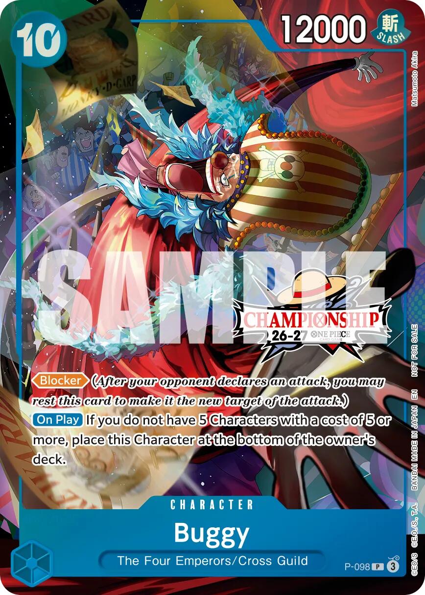 Buggy (CS 26-27 Event Pack) [One Piece Promotion Cards] | Galactic Gamez