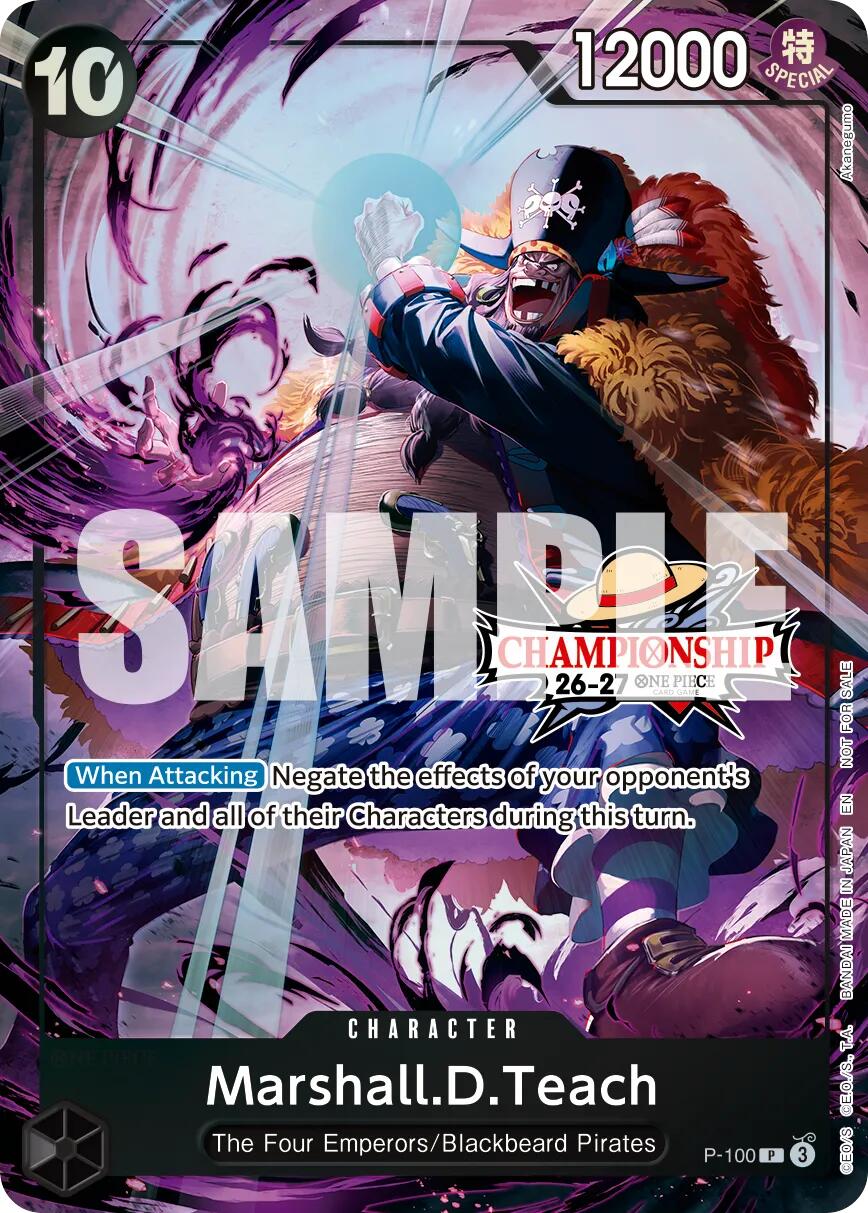 Marshall.D.Teach (CS 26-27 Event Pack) [One Piece Promotion Cards] | Galactic Gamez