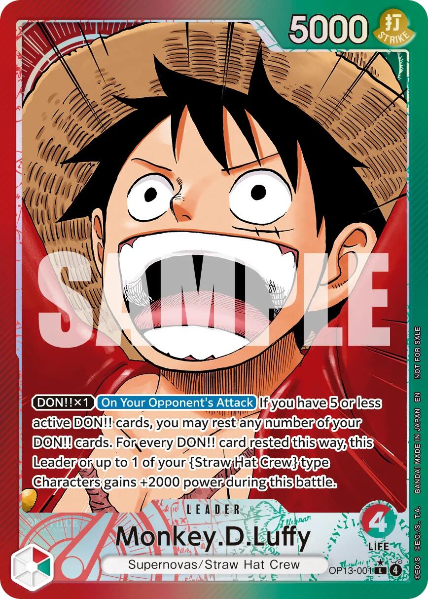 Monkey.D.Luffy (Jumbo) [One Piece Promotion Cards] | Galactic Gamez