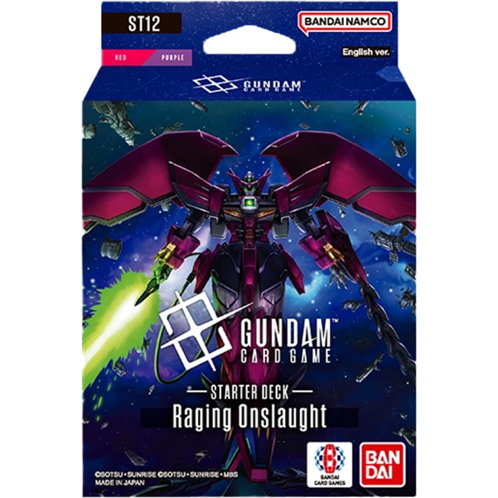 Gundam Starter Deck - Raging Onslaught | Galactic Gamez