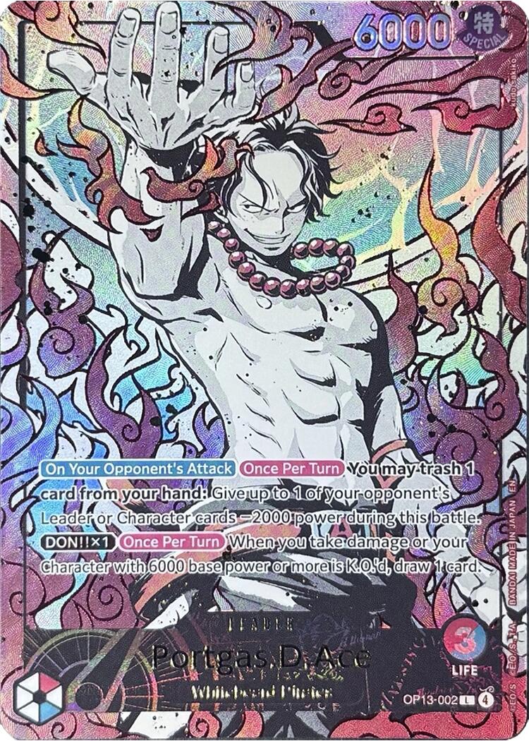 Portgas.D.Ace (English Version 3rd Anniversary Set) [One Piece Promotion Cards] | Galactic Gamez