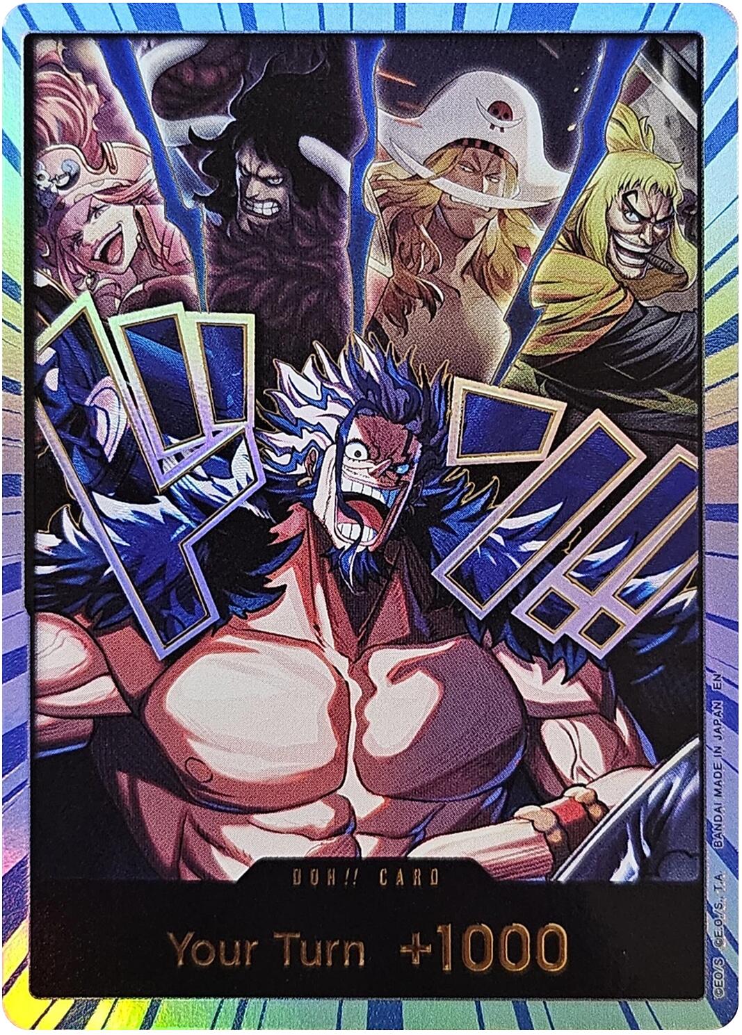 DON!! Card (Alternate Art) (Rocks) (Special Foil) [The World's Strongest Warriors] | Galactic Gamez