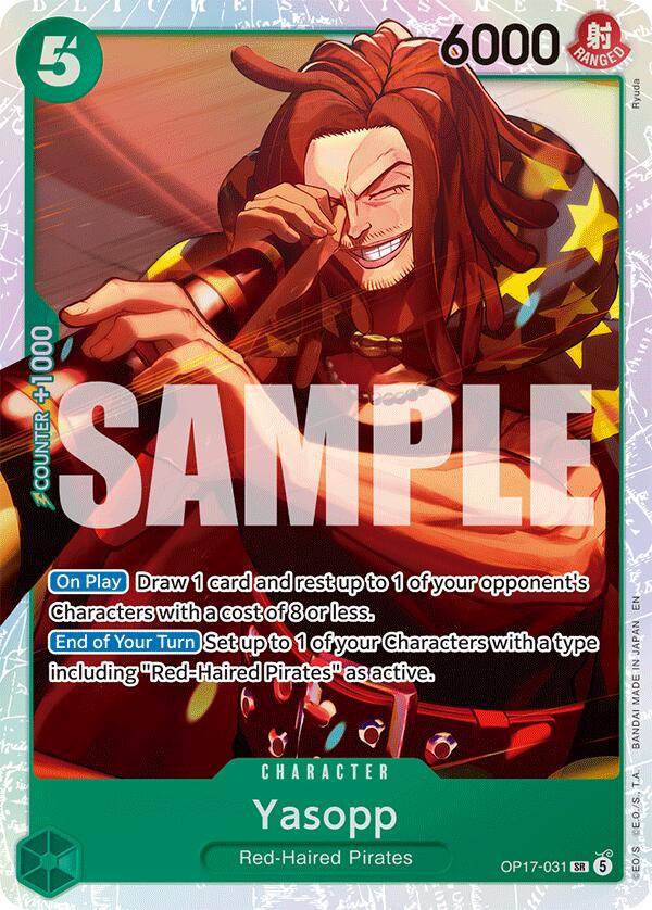 Yasopp [The World's Strongest Warriors] | Galactic Gamez