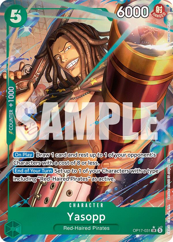 Yasopp (Alternate Art) [The World's Strongest Warriors] | Galactic Gamez