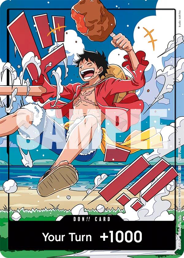 DON!! Card (World United) (Luffy) [One Piece Promotion Cards] | Galactic Gamez