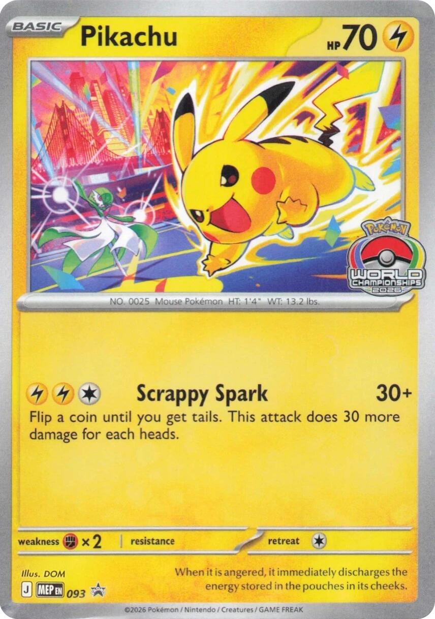 Pikachu (093) [Mega Evolution Promo] | Galactic Gamez
