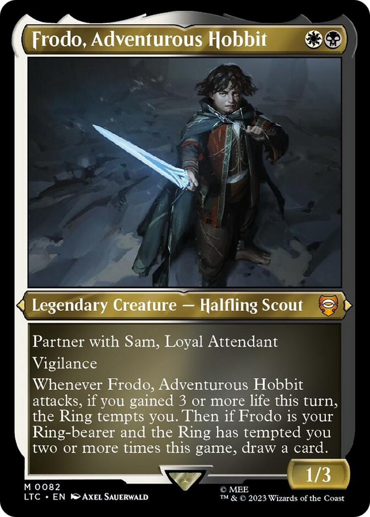 Frodo, Adventurous Hobbit (Display Commander) [The Lord of the Rings: Tales of Middle-Earth Commander] | Galactic Gamez