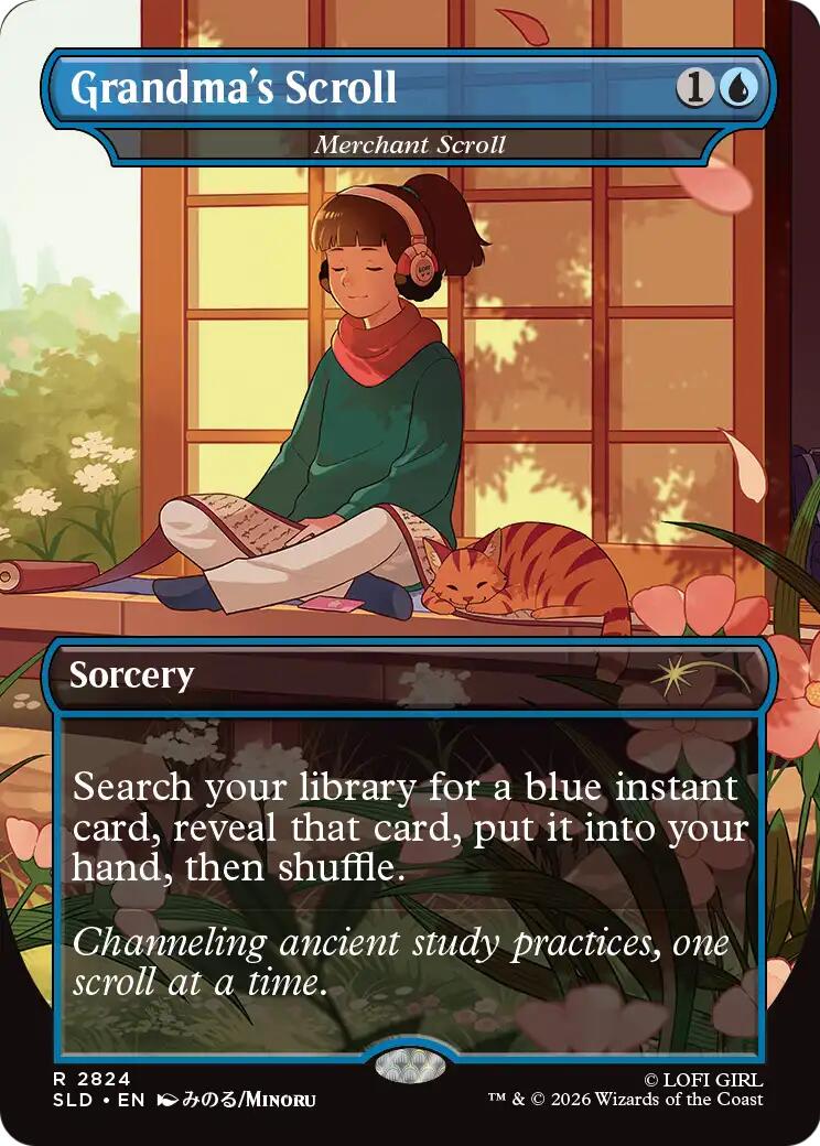 Grandma's Scroll - Merchant Scroll [Secret Lair Drop Series] | Galactic Gamez