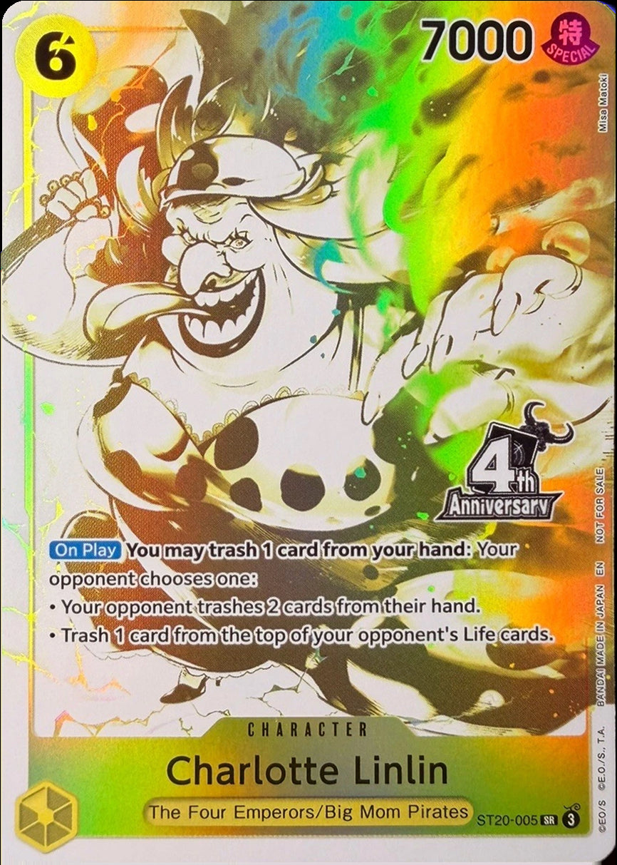 Charlotte Linlin (4th Anniversary Treasure Campaign Pack) [One Piece Promotion Cards] | Galactic Gamez