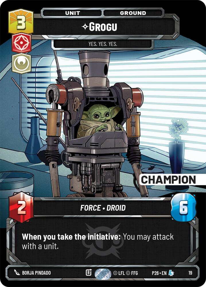 Grogu - Yes. Yes. Yes. (16) (Champion) (16) [Sector and Regional Promos: Season 2] | Galactic Gamez