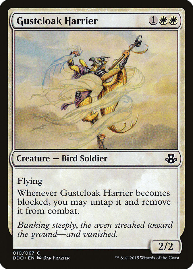 Gustcloak Harrier [Duel Decks: Elspeth vs. Kiora] | Galactic Gamez