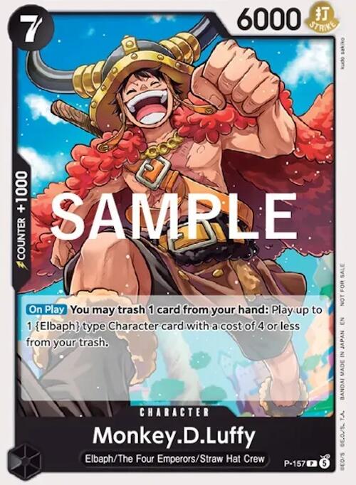 Monkey.D.Luffy (Pirates Party 2026 Vol. 3) [One Piece Promotion Cards] | Galactic Gamez