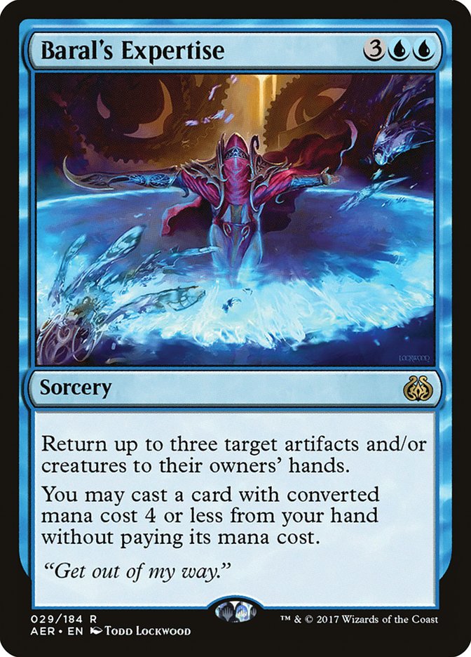 Baral's Expertise [Aether Revolt] | Galactic Gamez
