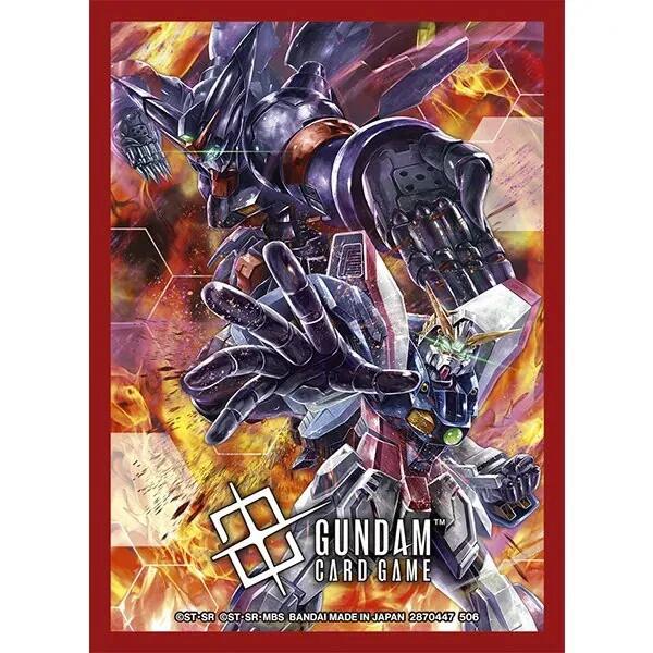 Gundam Card Game - Official Sleeves Set 2 - Master Gundam / Shining Gundam | Galactic Gamez