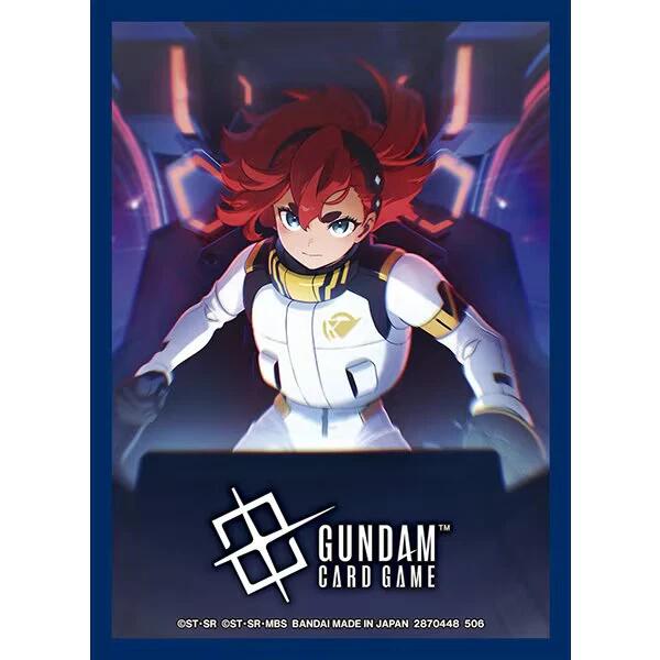 Gundam Card Game - Official Sleeves Set 2 - Suletta Mercury | Galactic Gamez