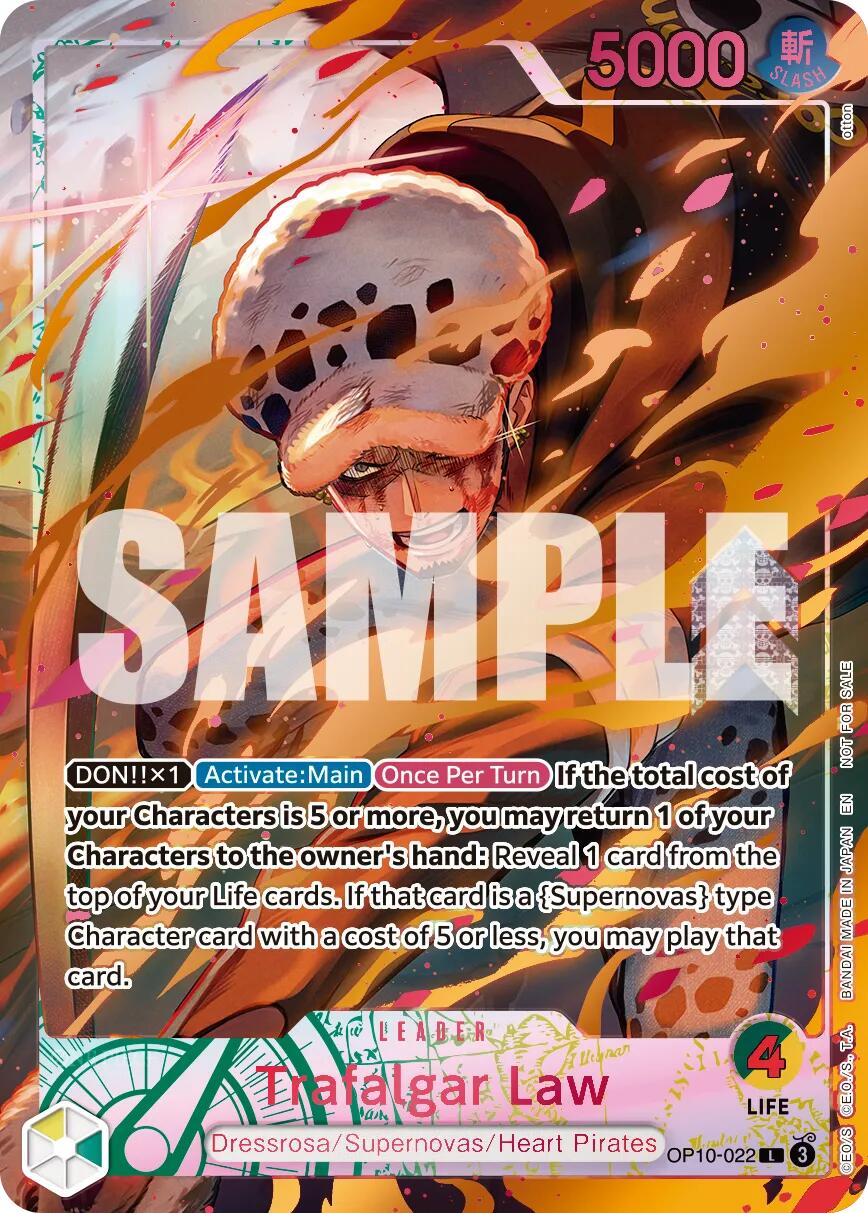 Trafalgar Law (Flame-Flame Fruit Coliseum) [One Piece Promotion Cards] | Galactic Gamez