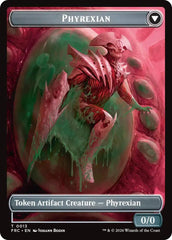 Phyrexian // Incubator Double-Sided Token [Reality Fracture Commander Tokens] | Galactic Gamez