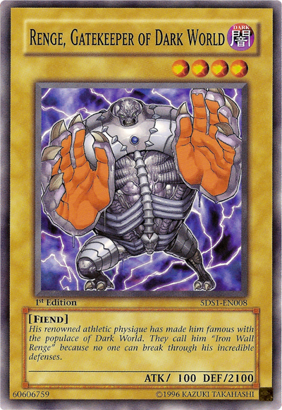 Renge, Gatekeeper of Dark World [5DS1-EN008] Common | Galactic Gamez