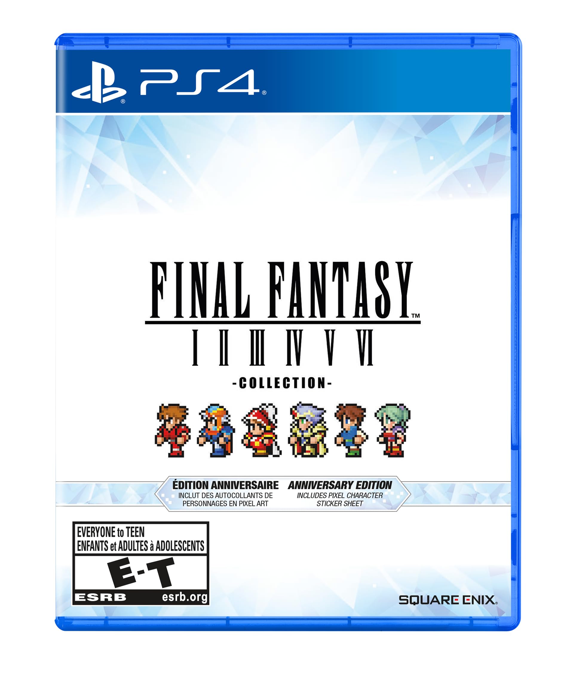 Final Fantasy I-VI Collection Pixel Remaster Anniversary Edition PLAYSTATION 4 | Galactic Gamez
