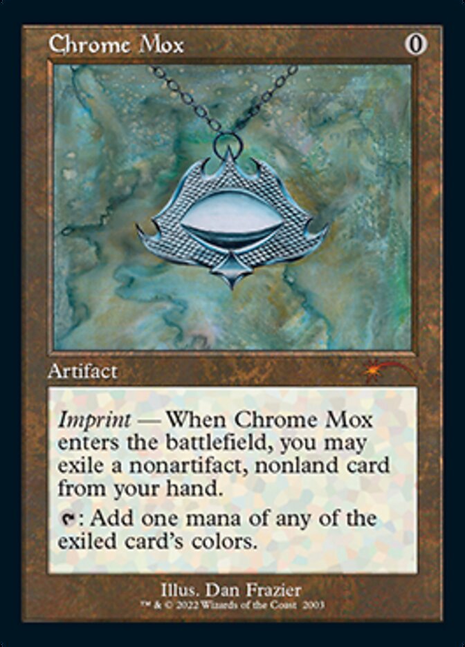Chrome Mox (Retro) [Secret Lair Countdown Kit] | Galactic Gamez